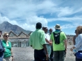 Lucky participants visiting a part of Plymouth city