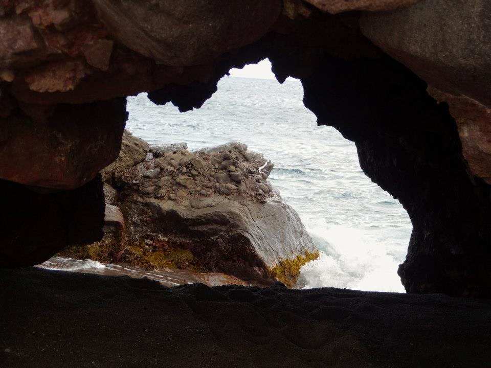 Sea-cave.